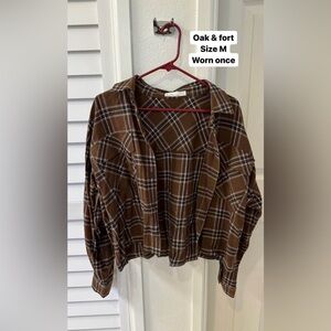 Oak & Fort Women's Cardigan Size M